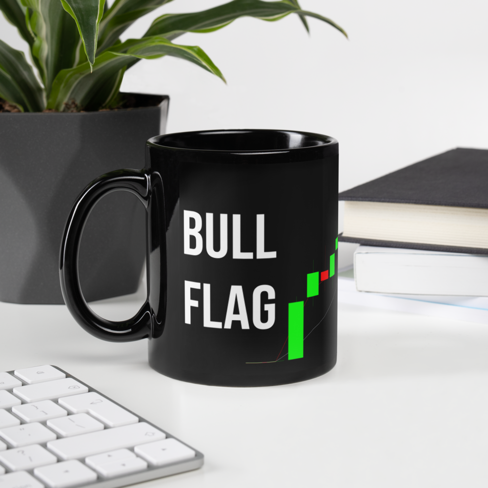 The Bull Flag Mug — Charge the Breakout