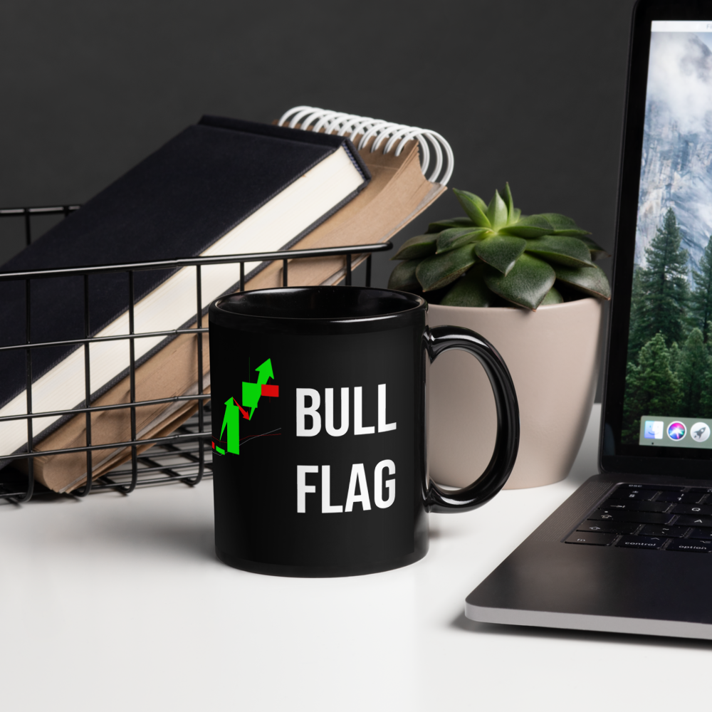 The Bull Flag Mug — Charge the Breakout